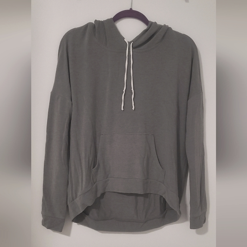 Abercrombie & Fitch oversized hoodie grey
